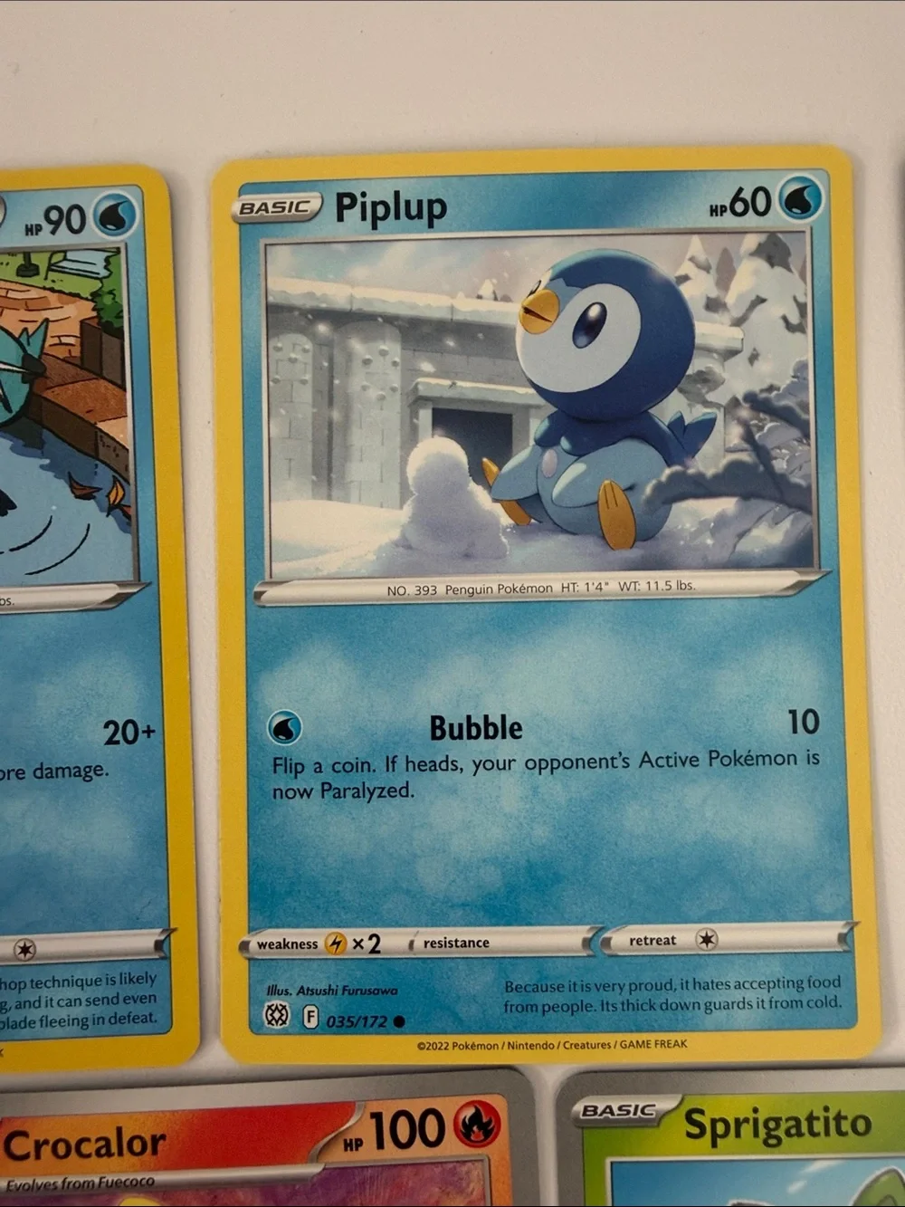 ⭐ Pokémon Starter Evolution Lot | Piplup Fuecoco Sprigatito Froakie Quaxly Sobbl